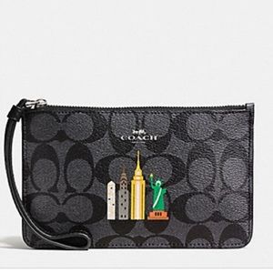 Coach NYC Skyline Wristlet